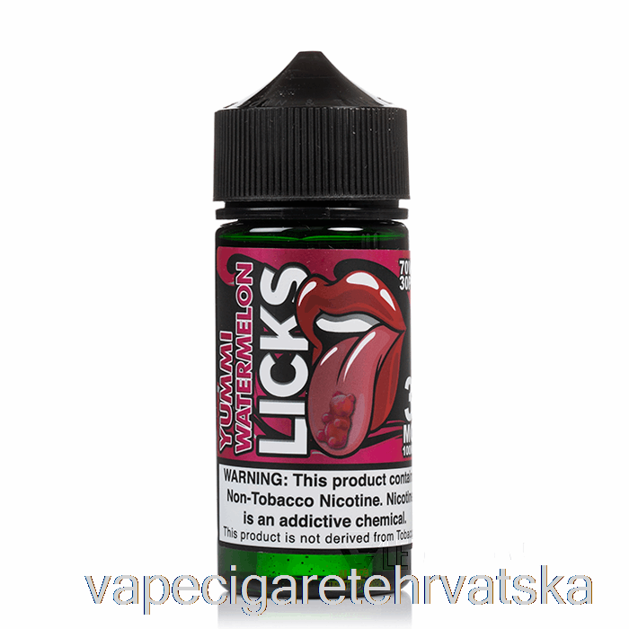 Vape Hrvatska Yummi Watermelon Punch - Licks Roll Upz - 100ml 0mg